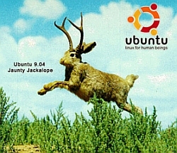 Ubuntu 9.04 Logo